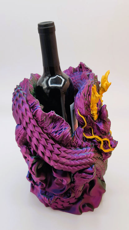 Fire & Wine: Dragon Bottle Holder - Starzy Creations