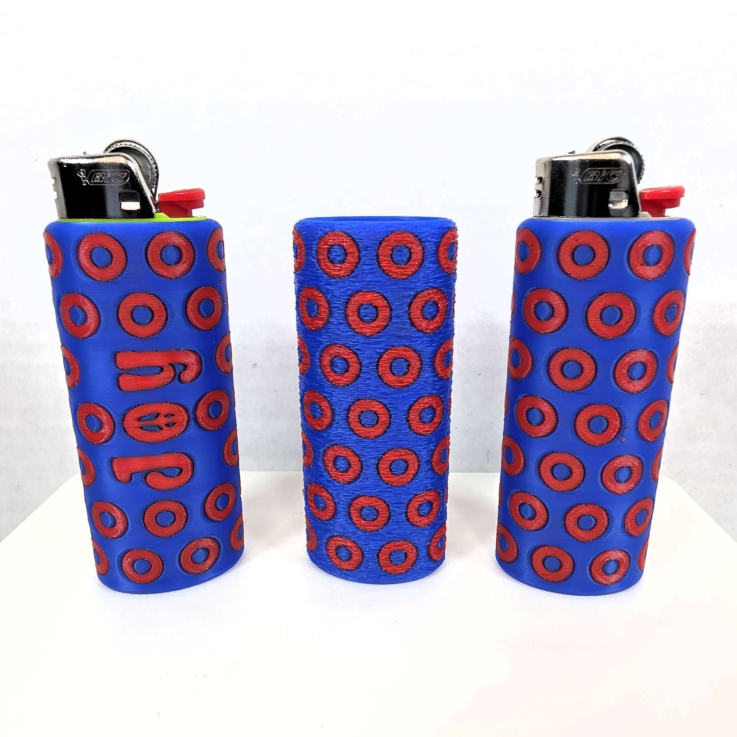 Phish Donut Lighter Sleeve | Personalized Donut Lighter Case | 3D Printed Bic Lighter Cover | Keychain Option