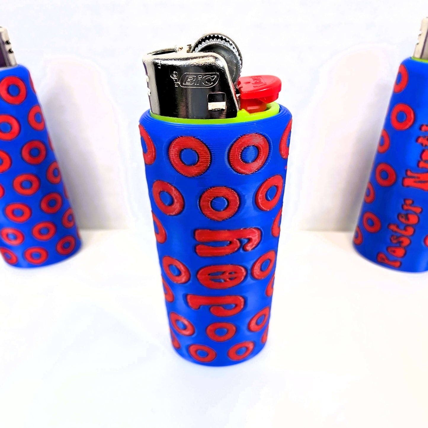 Phish Donut Lighter Sleeve | Personalized Donut Lighter Case | 3D Printed Bic Lighter Cover | Keychain Option