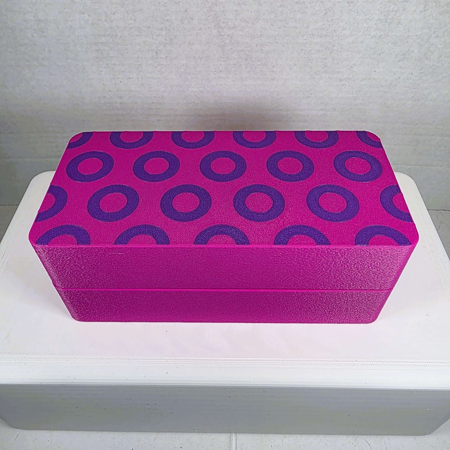 PHISH Donut Box Custom Storage Container for Stash of Small Items - SURRENDER to the FLOW