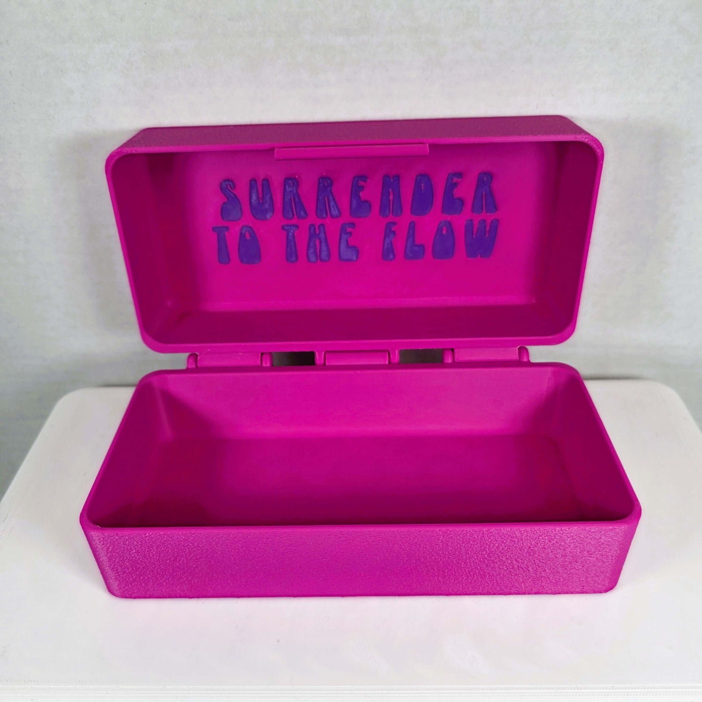 PHISH Donut Box Custom Storage Container for Stash of Small Items - SURRENDER to the FLOW