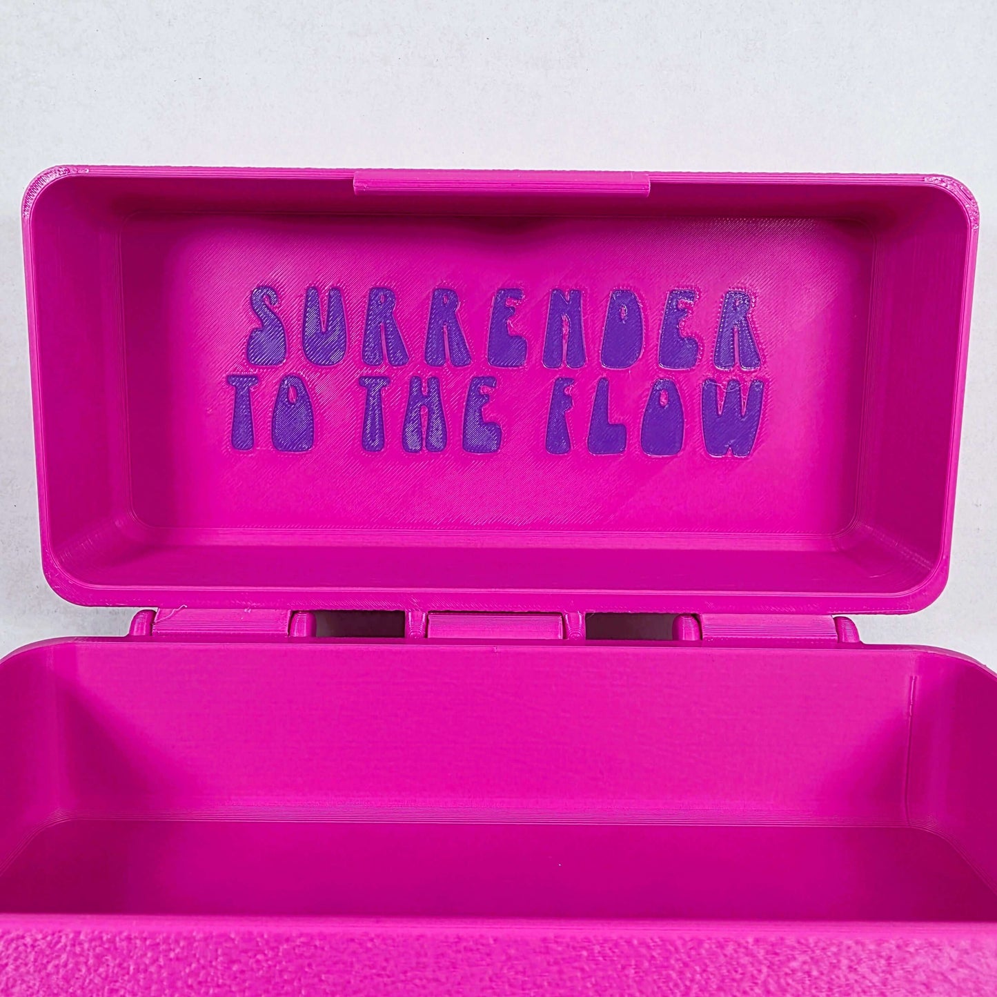 PHISH Donut Box Custom Storage Container for Stash of Small Items - SURRENDER to the FLOW
