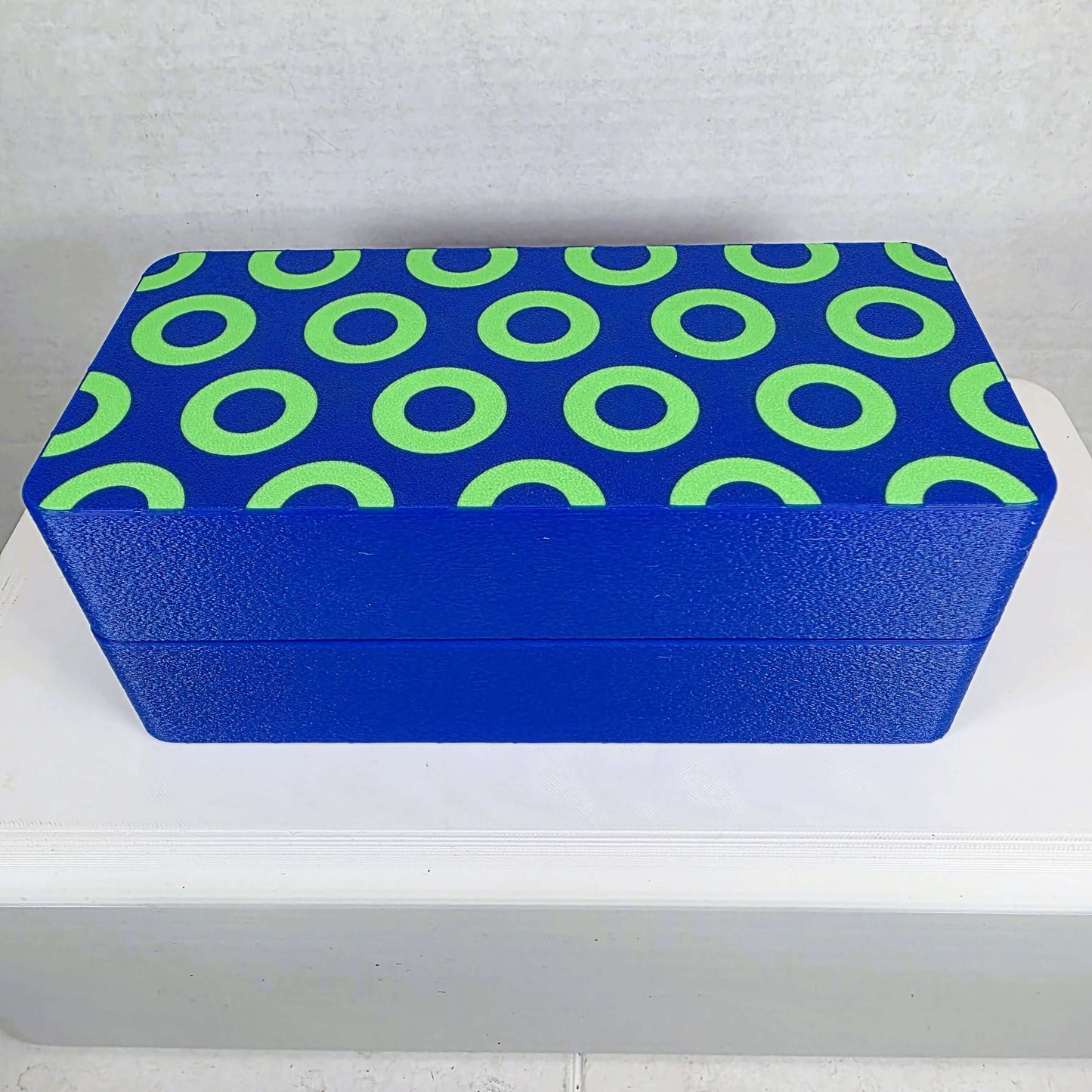 PHISH Donut Box Custom Storage Container for Stash of Small Items - SURRENDER to the FLOW