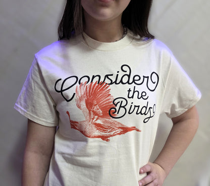 Song of the Gambel Tee – Consider the Birds Limited Series