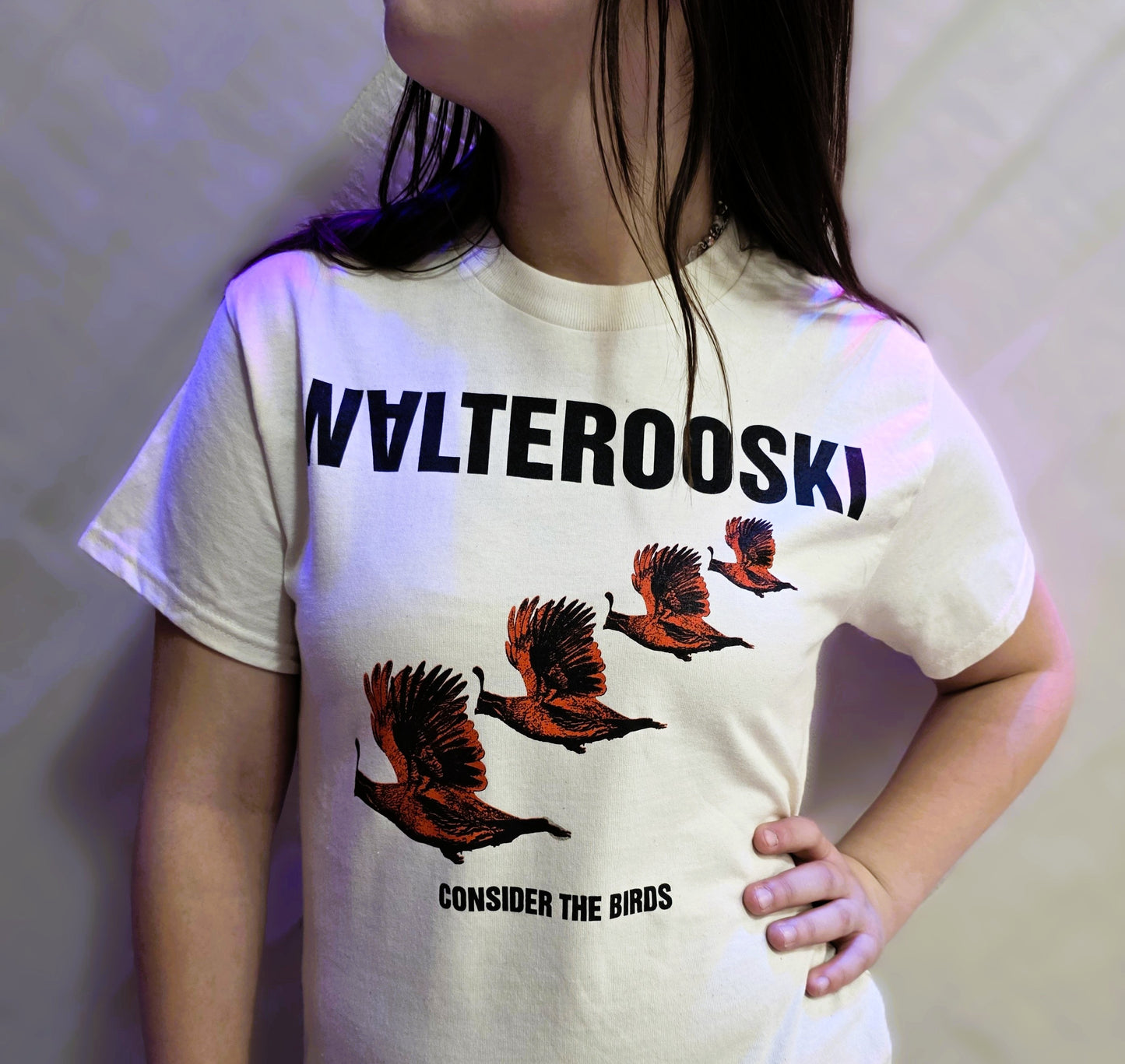 WALTEROOSKI Flock Tee – Consider the Birds Limited Series