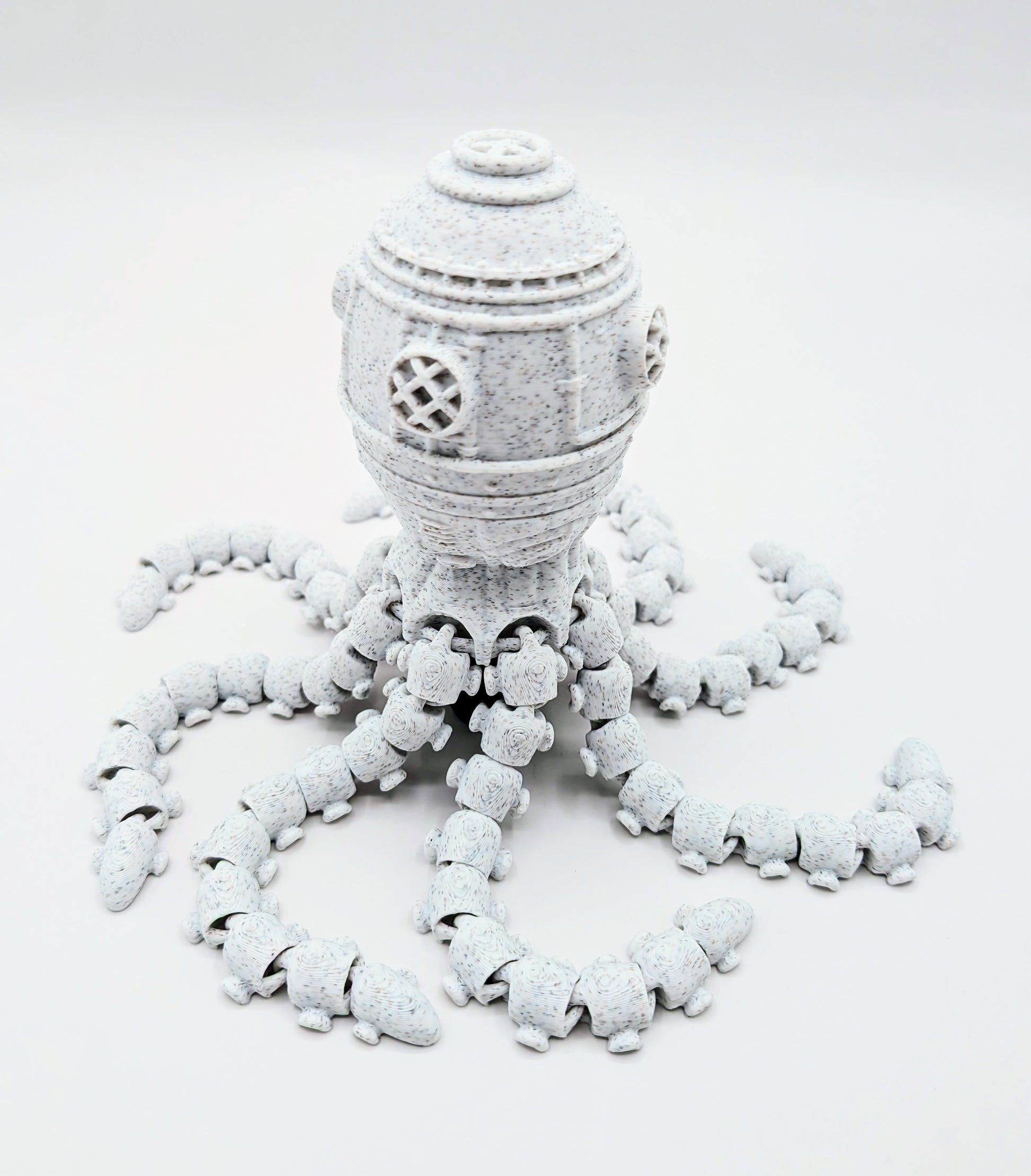 OctoGauge wine stopper designed as a whimsical octopus, perfect for preserving wine and adding charm to your bottle.