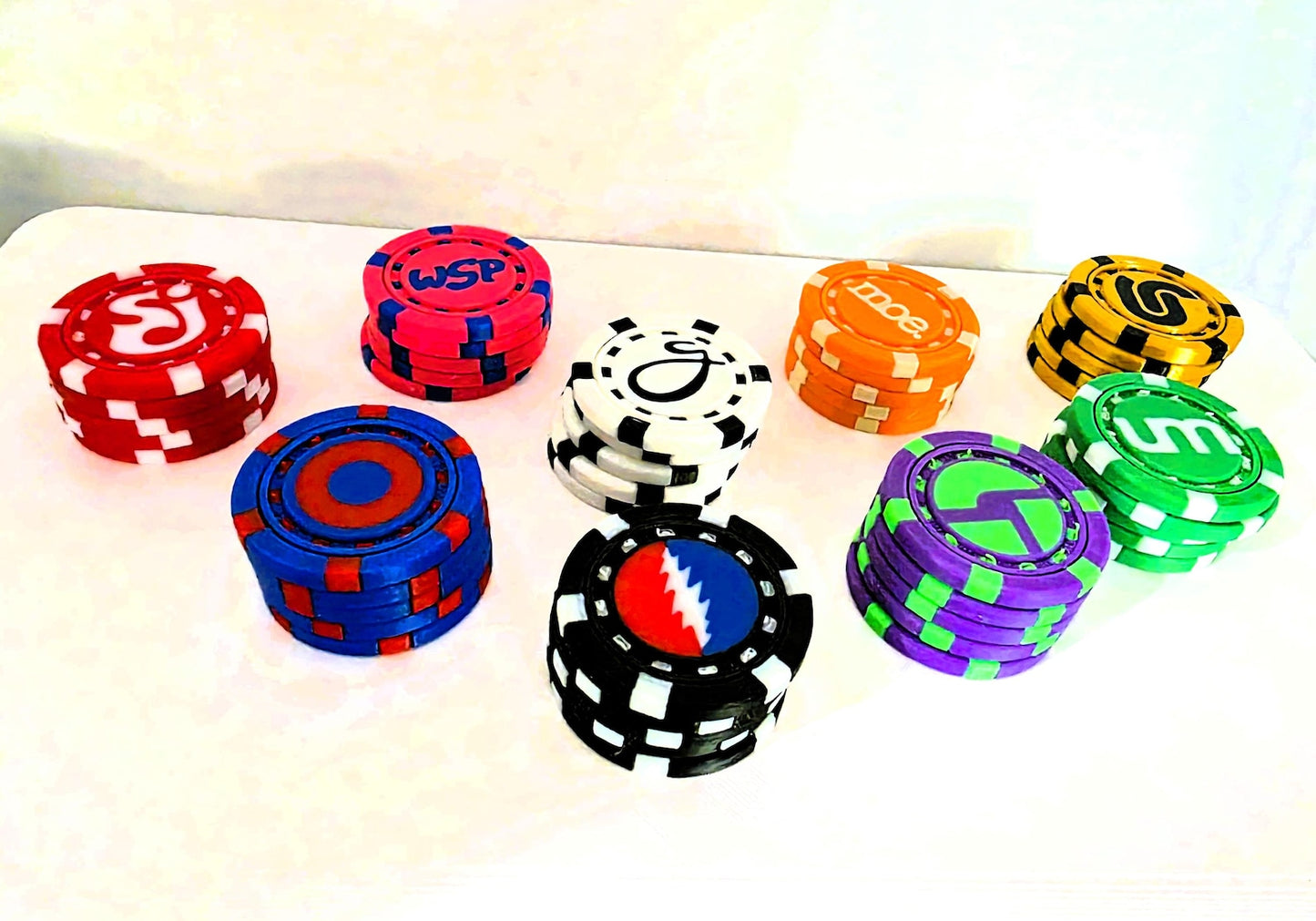 Full Jam Band Poker Set